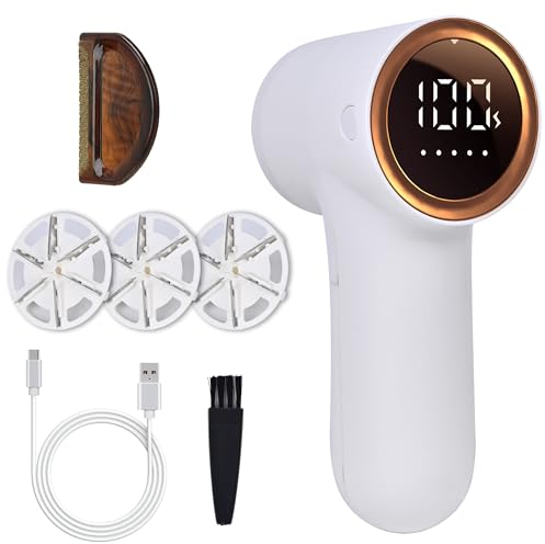 Togli Pelucchi Elettrico Maglioni Levapelucchi Leva Ricaricabile Rimuovi Lint Remover Tira Rasalana Pallini Veramoons Mangia Professionale USB + Spazzola Levapelucchi Lana Macchinetta Fabric Shaver