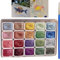 20PCS Pearlescent Watercolour Paint Set,Met/allic Watercolour Paints Set,Shimmer Solid Paint Box,Art Forestey Pearlescent Solid,Glitter Met/allic Watercolour Paints,Glitter Water Colour Paints Sets#2