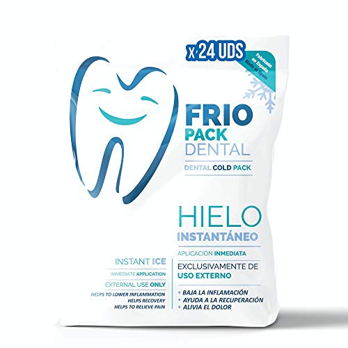 PRACTICOSA 24er-Pack kühlpads gel – Sofortige kühlakku 14 x 23 cm, bieten schnelle Linderung von Verletzungen mit kühlakku gel und kühlkompresse, effektive Kühlkapazität in jeder Kühlgel-Einheit