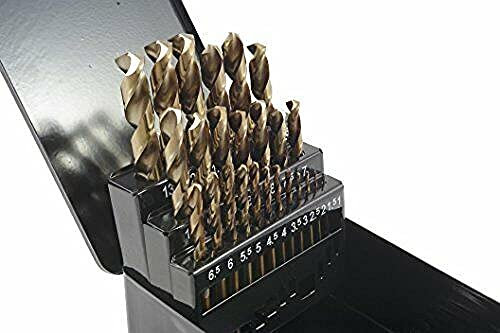 HSS-G Cobalt Drill Bohrer Set 1 mm - 13 mm HSS Kobaltmetallbohrer 135