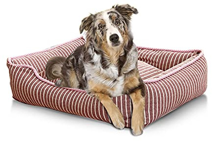 PETCUTE Cama Gato y Perros Pequeños,Camas para Perros,Ortopédica Cama para Perros de Espuma Viscoelástica con Funda extraíble,Sofá Cama para Mascotas Lavable y Antideslizante