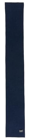 Marc O'Polo Herren Strickschal aus Woll-Mix Winter, Blau (Dark Navy), One Size