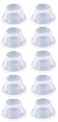 MNUPL Junta de Sellado for Grifo, Anillo de Sellado de Silicona portátil a Prueba de Fugas, Anillos de Sellado de tuberías, Accesorios prácticos for baño, 10 Uds.(Transparent)