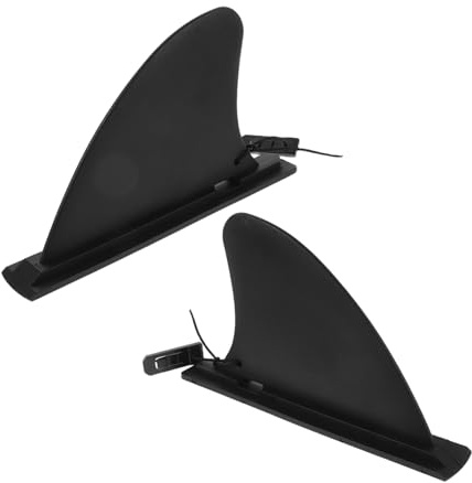 MOTHNUR Kayak Fin Replacement Tail Rudder Set with Snap-in Design Hydrodynamic Paddleboard Fins Lightweight Water Sports Accessory for Stable Kayak Control on Lakes and Rivers