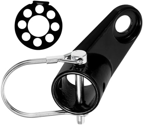 Parliky Enganche para Remolque de Bicicleta 1 Juego Adaptador Conector Acoplador para Remolque de Ñiño y Compras Compatible Mayoría de Bicicletas para Uso Exterior y Seguridad