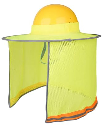 Sombra para casco de seguridad Tiras Reflectantes Malla Alta Visibilidad