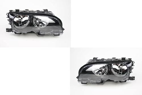 Johns, Scheinwerfer Satz passend für BMW 3er Scheinwerfer E46 04/99-08/01 FF-/H7-H7 Set links & rechts