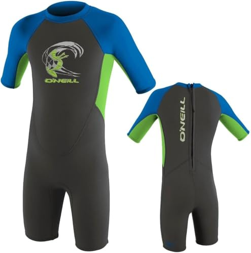 O'Neill Toddler Neopren Shorty Reactor Kinder Neoprenanzug Schwimmanzug Dayglo 4 Jahre