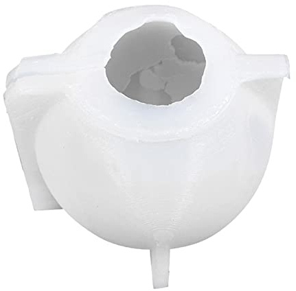 Pocoiau Molde Vela En Forma Esfera Antiadherente Fácil Desarmarse para Sala Yeso Diycandle Desk Design Decoración Resina Casting Molde Silicona Moldes Fundición Flores Círculo Resina