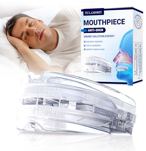 Bite Antirussamento, Anti Russare, Dispositivo antirussamento per Uomini e Donne, Comfort Bite Bruxismo Notturno, Confortevole da portare, Migliorare efficacemente il sonno