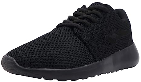 KangaROOS Damen Mumpy Sneaker, Jet Black/Mono 5500, 38 EU