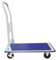 IQE - Industrial Quality Equipment Plattformwagen PFW-E-150, Tragkraft 150 kg, klappbar, Ladefläche: 740 x 470 mm, Transporthilfe mit Lenkrollen und Feststellbremse, Antirutsch-Beschichtung