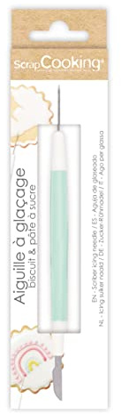 ScrapCooking - Aiguille à Glaçage - Pour Décoration Biscuits, Gateaux, Patisserie, Cake Design - 5163, Vert D'eau