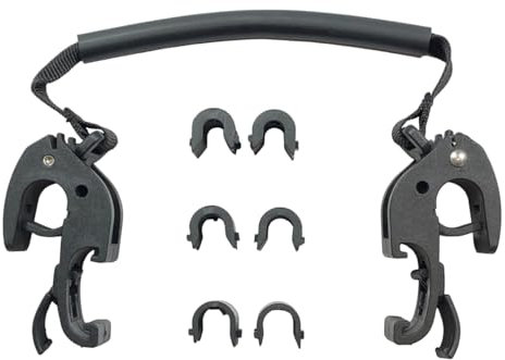 Valkental - Haken für große Gepäckträgerstangen bis 16mm Durchmesser | Befestigungshaken kompatibel mit ValkOne, ValkPro, ValkBasic & ValkOcean