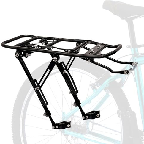 Universal Fahrradgepäckträger, Einstellbar für 24-29 Zoll, Maximal 35 kg Belastbar