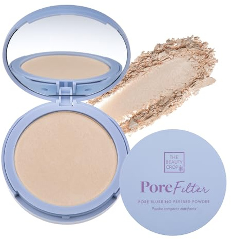 The Beauty Crop PoreFilter Pressed Powder - Blurs Pores & Controls Shine - Fair Shade - 0.34 oz