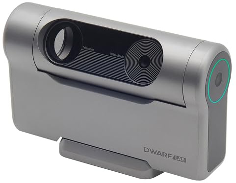 DWARFLAB Dwarf 3 Smart Telescopio - EAA todo en uno, enfoque automático, cámaras duales 4K para astronomía, naturaleza y panorámica, ultra ligero (1,35 kg), para todos de 6 a 98 años