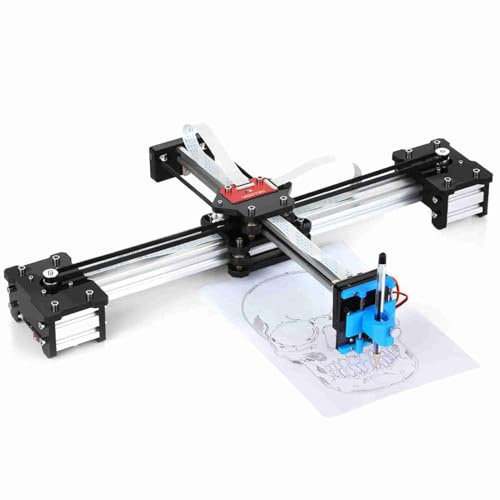lyrlody Robot DIYDrawing, XY Plotter Desktop Assemblato Fai Te Supporta 7 e Versioni Successive, 100-240 V (Spina Europea)