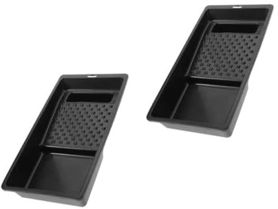 SHINEOFI 2 Pezzi Vassoio per Pittura Resistente Vaschetta per Strumento per Pittura con Superficie Facile Ampia Capacità per Progetti Verniciatura