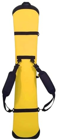 MotiveTech Funda para Snowboard, Correa para El Hombro, Bolsa de Transporte, Estuche Protector de Neopreno para Hombres Y Mujeres, Estación de Esquí, Actividades, 135cm