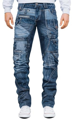 KOSMO LUPO Herren Jeans KM001 W32/L32