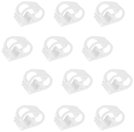 CHILDWEET 12pièces Pince De Contrôle De Débit Pour Tuyaux De Clips Réglables Pour Siphon Précision Et Facilité Utilisation Pour Diverses Applications De Canalisation