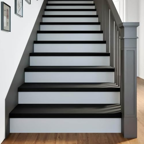NQJIBUE Articolo-Scala 8 pz Marrone Scuro 90x25x2 cm Legno massello Rovere, Forniture per la casa, Gradini per scale