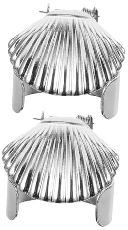 Ipetboom 2piezas Apagavelas Automático de Incendios Apagavelas Decorativo de Metal Herramienta para Apagar Velas Interiores y Exteriores Extintor de Mecha Metálica para Control de Fuego