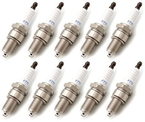 10 Delar F7TC Tändstift for Trädgårdsmaskiner 4-taktsmotor GX120 GX160 GX200 GX240 GX270 GX340 GX390