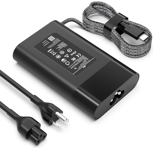 New Slim 65W USB C Laptop Charger Replacement for HP Laptop Charger HP Spectre X360 Elitebook x360 Elite x2 Envy ProBook Travel Fast Charging Type C Power Cord Supply