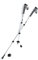 Silva Trekking Poles Aluminum - Adjustable Length up to 140 cm - Telescopic Walking Poles - Hiking Poles with Foam Handles and Adjustable Wrist Straps - Walking Poles for Men, Women & Seniors