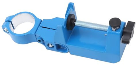 Soporte de Taladro de Banco, Soporte de Fijación de Taladro de Mano Ajustable de 360 ​​grados, Soporte de Mesa, Organizador de Garaje Compacto para Taller