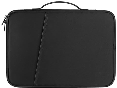 Tablet Carrying Case - Slim Shockproof Laptop Sleeve Bag - bärbar kraftig handväska för utomhusbruk - idealisk datorbärslösning för herr och dam förvaringspåse tyg lätt åtkomst för laptop