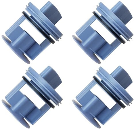 Janety 4 Stück Filter Flusensieb, Blau flusensieb waschmaschine, Wäschetrockner Waschmaschine Sieb Zubehör Kompatibel mit Bosch Siemens Neff Constructa Neff Balay 605010 647920