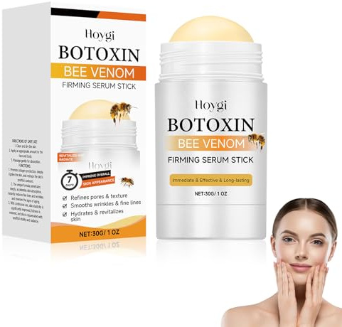 Bee Venom Firming Sérum Stick de soin du visage au poison d'abeille Crème raffermissante pour le corps, poison d'abeille, crème anti-rides, soulève, repulpe et raffermit la peau