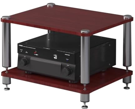 2, 3 och 4 nivåer HiFi-ljudskåp, stöd för HiFi-skivspelare, HiFi-rack och stativ, ljudskåp, AV-hylla, TV-bord för förstärkare, skivspelare, signalavkodare