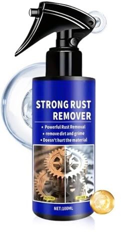 Rust Remover Spray for Metal, 100ml Vehicle Cleaning Agent, Car Detailing Rust Remover, for Household Vehicles Sedans SUVs RVs Trucks Minivans Pickups