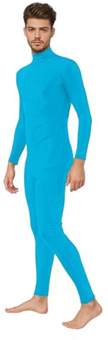 Generisch Disfraz de cuerpo completo para Halloween, cosplay, traje de cuerpo entero brillante, traje de pantalla verde, para fiestas, Halloween, anime, escenarios, disfraz de rendimiento