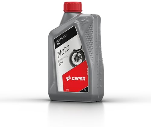 CEPSA 514304188 Fork Oil 10W (1L) Synthetic Motorcycle Fork Oil
