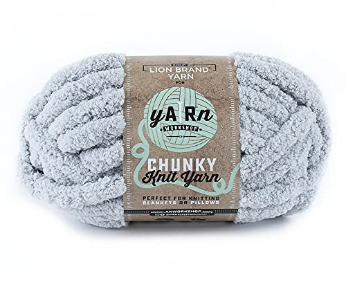 Lion Brand Yarn 951-149 AR Workshop Chunky Knit Yarn, Willow