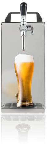 ich-zapfe.de Spillatore Birra con Pompa a Membrana PYGMY 25/K, Dispenser Birra, Macchina per Birra 1-Linea, 35 Litri/h - Green Line