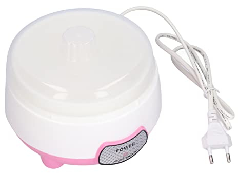 Hosie Yaourtière, Yaourtière à économie d'énergie 360° Chauffant EU Plug 220V Rose pour la Cuisine à Domicile