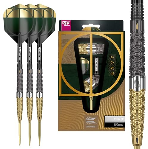Target Darts Cult Envy 01 21G 90% Tungsten Swiss Point Steel Tip Darts Set