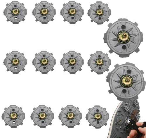 Sghtil Remplacement pour crampons de chaussures de golf, crampons de chaussures de golf | Lot de 14 crampons de golf pour chaussures de golf - Fixation à vis pour clous de protection sûrs pour