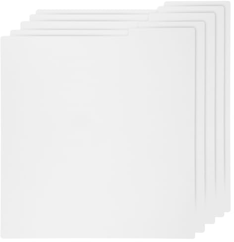 PRETYZOOM Séparateurs De Disques Vinyles 5 Pièces Diviseurs D’Enregistrement Avec Onglets D’Écriture Pour Organisation D’Album Stockage De Disques Et Classement De Dossiers