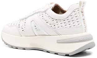 ALEXANDER SMITH Liverpool Sneakers Donna Total White in Pelle con Suola Chunky 45 mm (Sistema Taglie Calzature EU, Adulto, Numero, Media, 40)