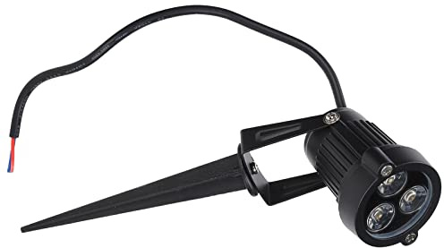 Aramox LED Gräsmatta Ljus, Aluminium Mark Landskapslampa 3W 85 Till 265V IP65 Varmvit 300 Till 330lm för Trädgårdsvägen Innergård Lawn Gångväg Utomhusbelysning