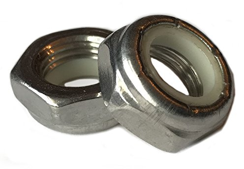 Stainless Steel Thin Jam Nylon Insert Lock Nuts 3/8-16 (pack of 25) Marine Bolt Supply