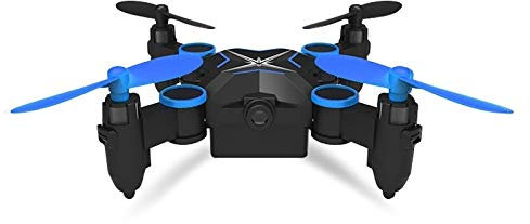 Cqu HELIWAY 901HS Mini quadricoptère pliable portable à drone 4 axes drone RC avec caméra WIFI 0.3MP Transmission en temps réel et commande à distance et retour de clé, prise en charge du mode sans tê
