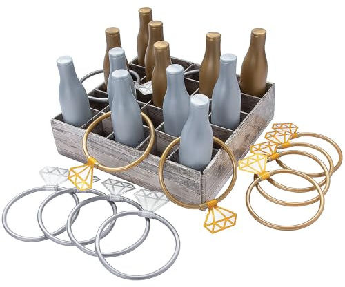 Fun Express Diamond Ring Toss Game 25 Piece Set